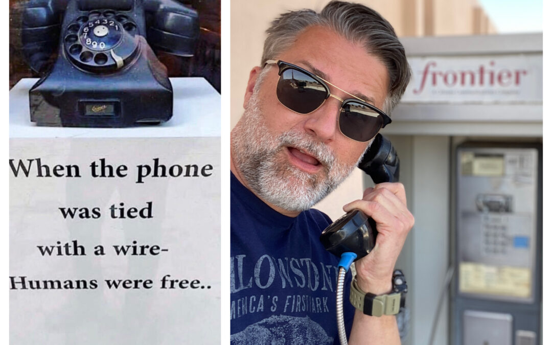 When the Phone Was Tied with a Wire, Humans Were Free