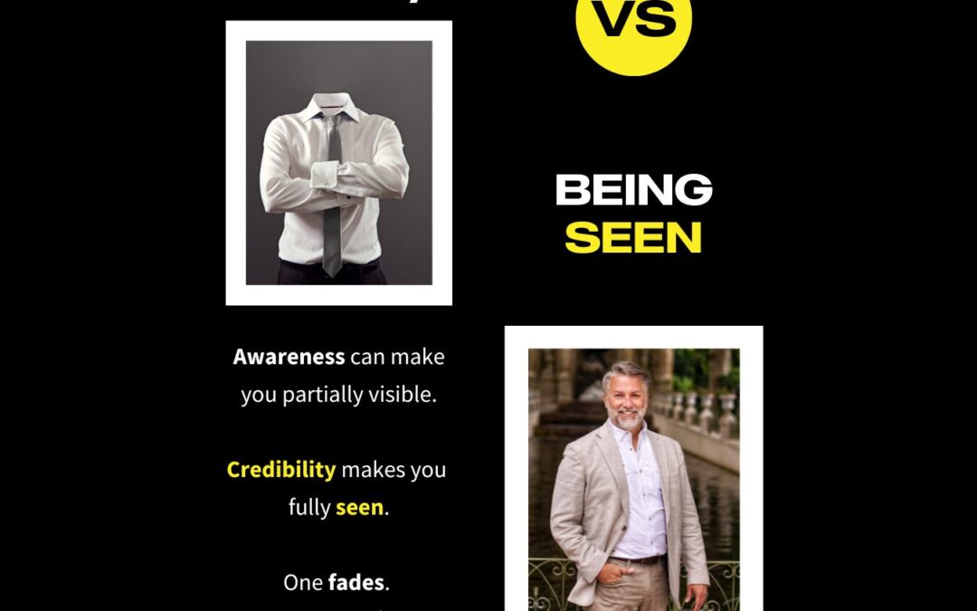 Visibility vs. Being Seen