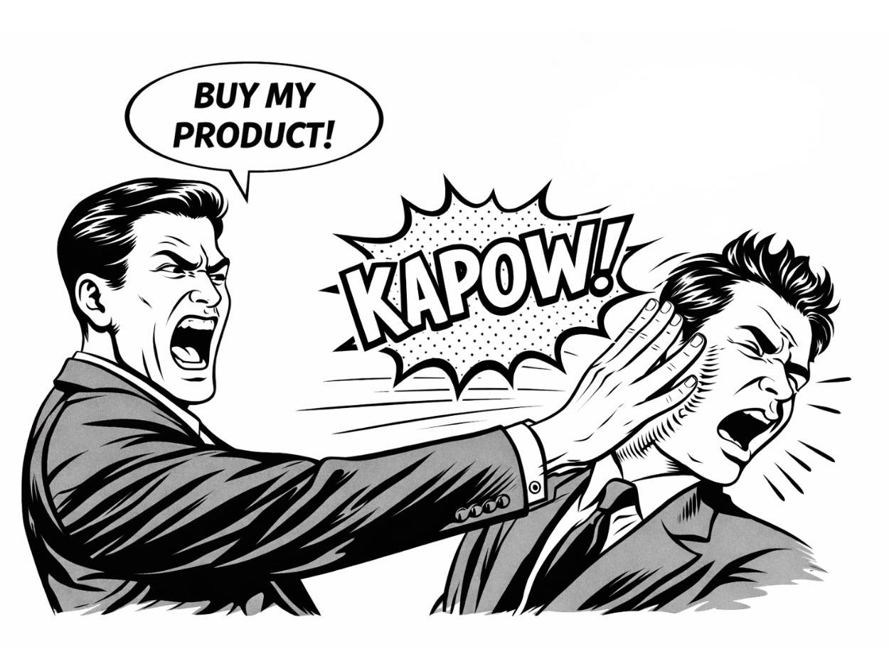 Stop Pitch Slapping People on LinkedIn!