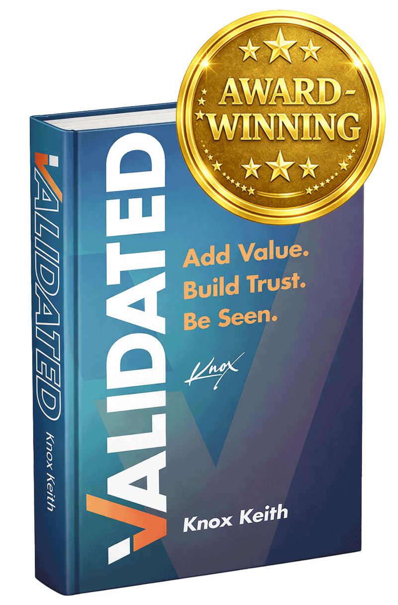 VALIDATED Book Cover image, by Knox Keith