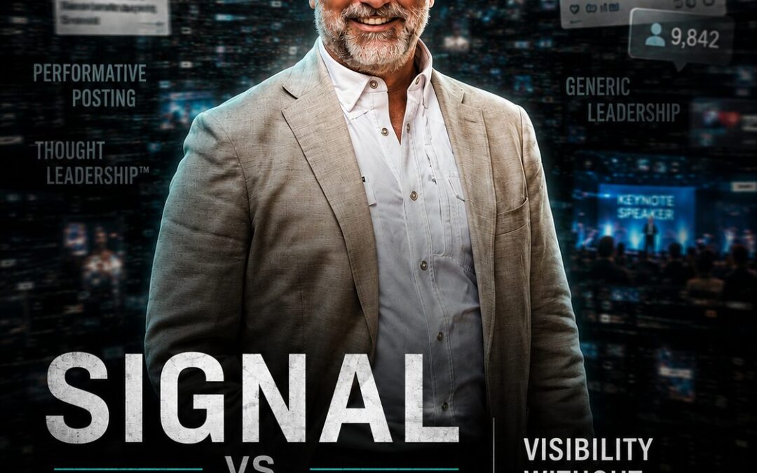 Signal vs. Noise: Why Executive Visibility Isn’t the Same as Executive Credibility