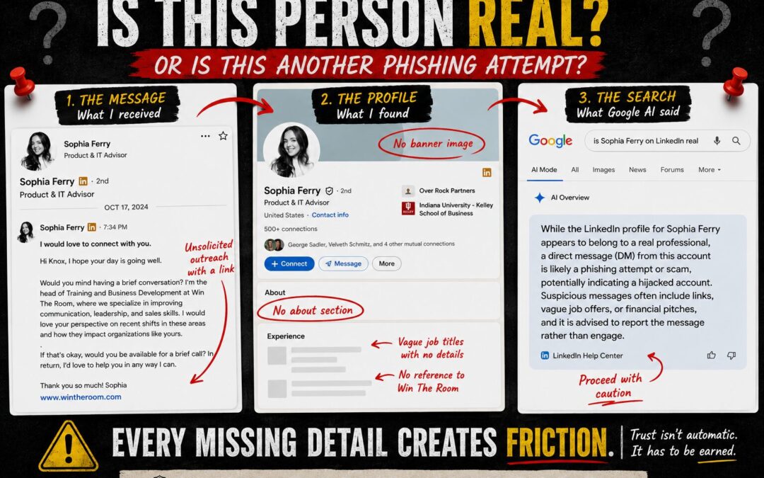 Is This Person Real? The New Cost of Digital Friction.